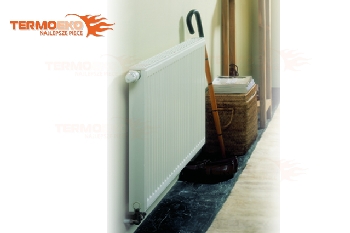 Grzejnik Premium, grzejnik dolnozasilany z wbudowanym zaworem termostatycznym typ 22 900x400 mm