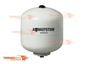 Naczynie przeponowe do instalacji solarnych, zbiornik solarny firmy AQUASYSTEM 50 L pionowy